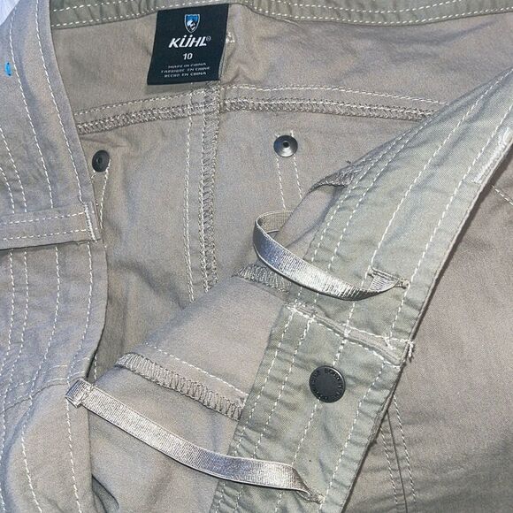 EXCELLENT CONDITION WOMEN’S SIZE 10 KUHL FREE RANGE KHAKI CAPRI - Picture 12 of 12